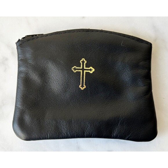 Bella Studios Rosary Lapis Lazuli Beads Bronze Medal and Crucifix Prayer Beads - Picture 13 of 14